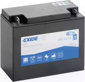 GEL12-16 EXIDE Стартерная аккумуляторная батарея